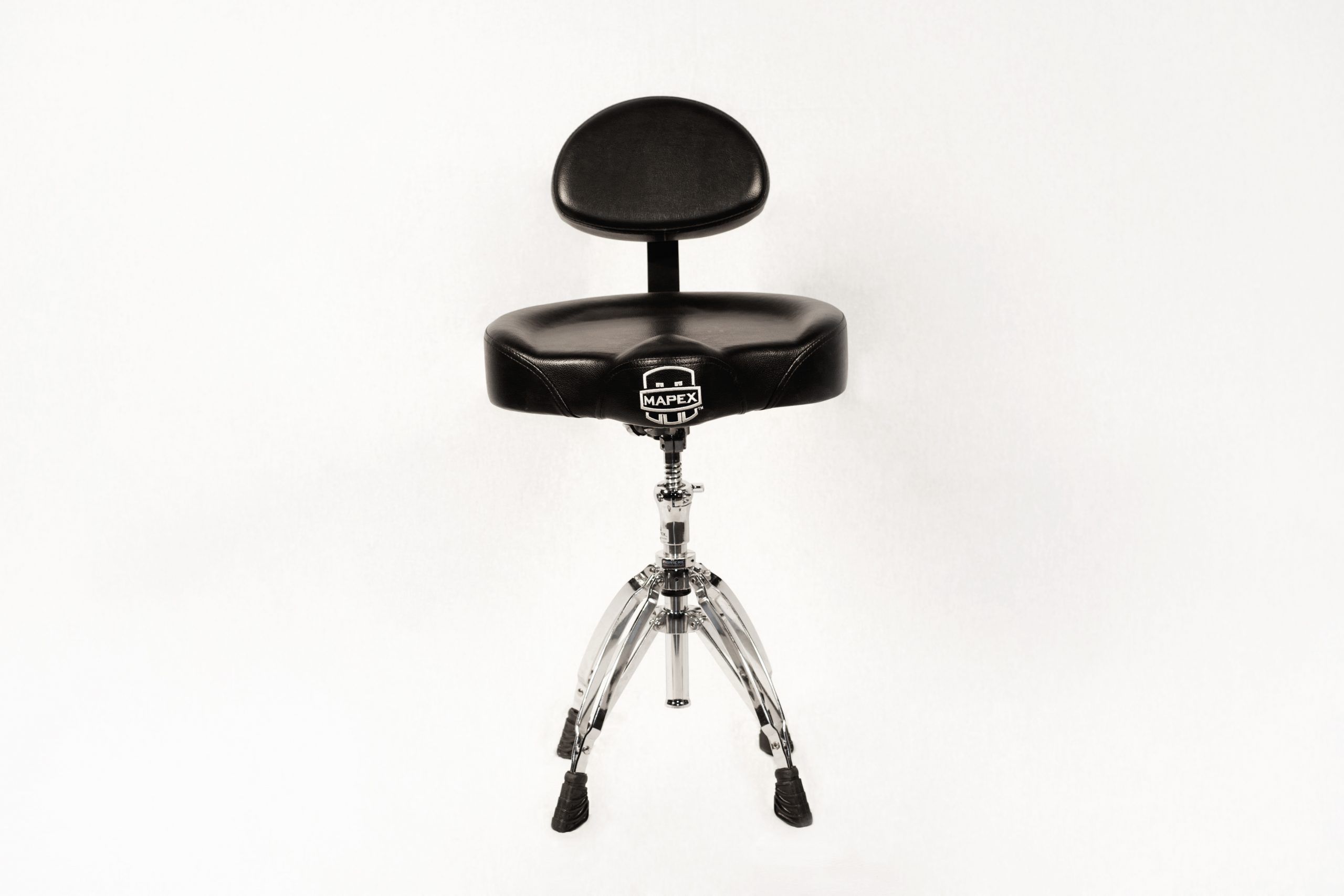 USED Mapex SaddleSeat Drum Throne with Back Rest Briere SALES